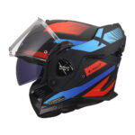 Kaciga LS2 Flip Up FF901 ADVANT X NOVA crno crveno plava