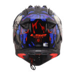 Kaciga LS2 Cross MX708 FAST II ZOMBIE II crno crveno plava