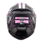 Kaciga LS2 Full Face FF811 VECTOR II DARFLO crno roza sa naočarima