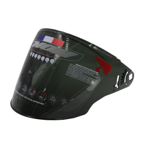 Vizir kacige NOX N260 zatamnjeni