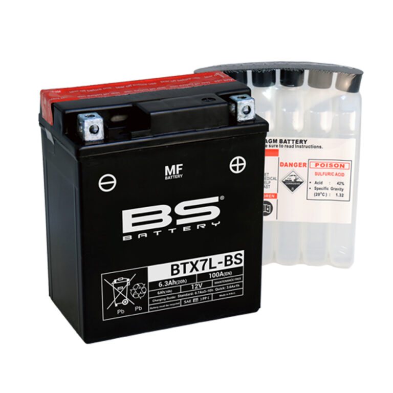 Akumulator BS 12V 6Ah gel BTX7L-BS desni plus (113x70x130) 100A