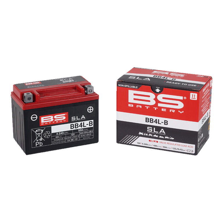 Akumulator BS 12V 4Ah SLA BB4L-B desni plus (120x70x92) 50A