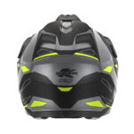 Kaciga Kappa Enduro KV33 WIZARD mat sivo crno žuta