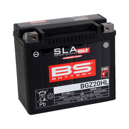 Akumulator BS 12V 20Ah SLA Max BGZ20HL-FA desni (176x89x154) 360A