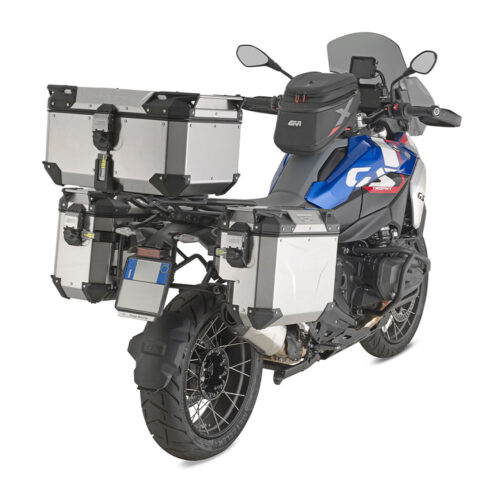 Bočni kofer GIVI TREKKER OUTBACK MONOKEY® CAM SIDE EVO SMART 37 ALU niklovani levi 37L