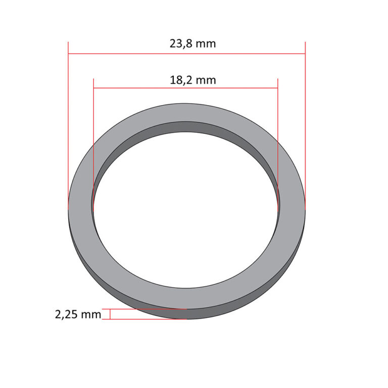 Dihtung auspuha prsten (18,2×23,8×2,25)  Athena