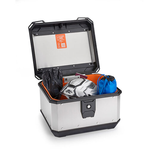 Centralni kofer Kappa K’METROBOX KMX400A Alu sivi Monolock 40L