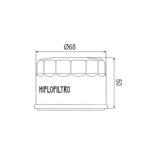 HIFLOFILTRO MOTO FILTER ULJA  (HF147)