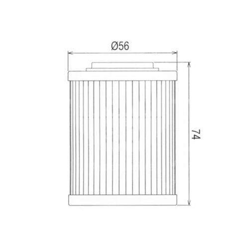 HIFLOFILTRO MOTO FILTER ULJA  (HF152)