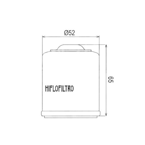 HIFLOFILTRO MOTO FILTER ULJA  (HF183)