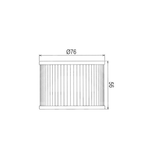 HIFLOFILTRO MOTO FILTER ULJA (HF401)