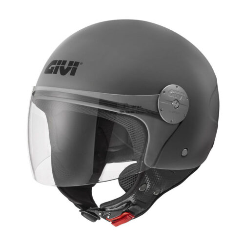 Kaciga jet GIVI 10.7 EVO mat siva