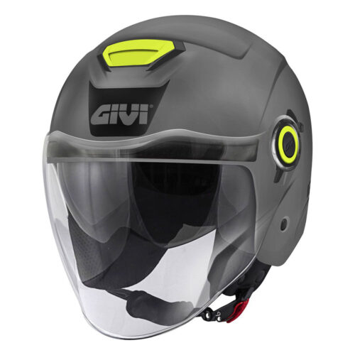 Kaciga jet GIVI 12.5B BASIC siva
