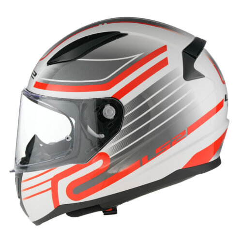 Kaciga LS2 Full Face FF353 RAPID II CIRCUIT  belo crvena