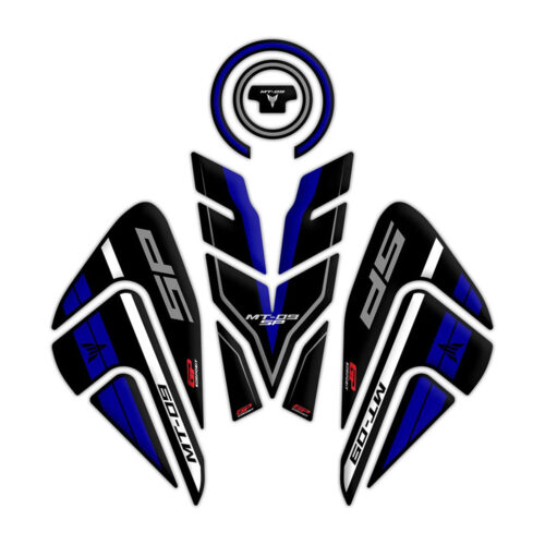 Nalepnice rezervoara TANK PAD Yamaha MT-09 SP (21-23) plave GP KOMPOZIT