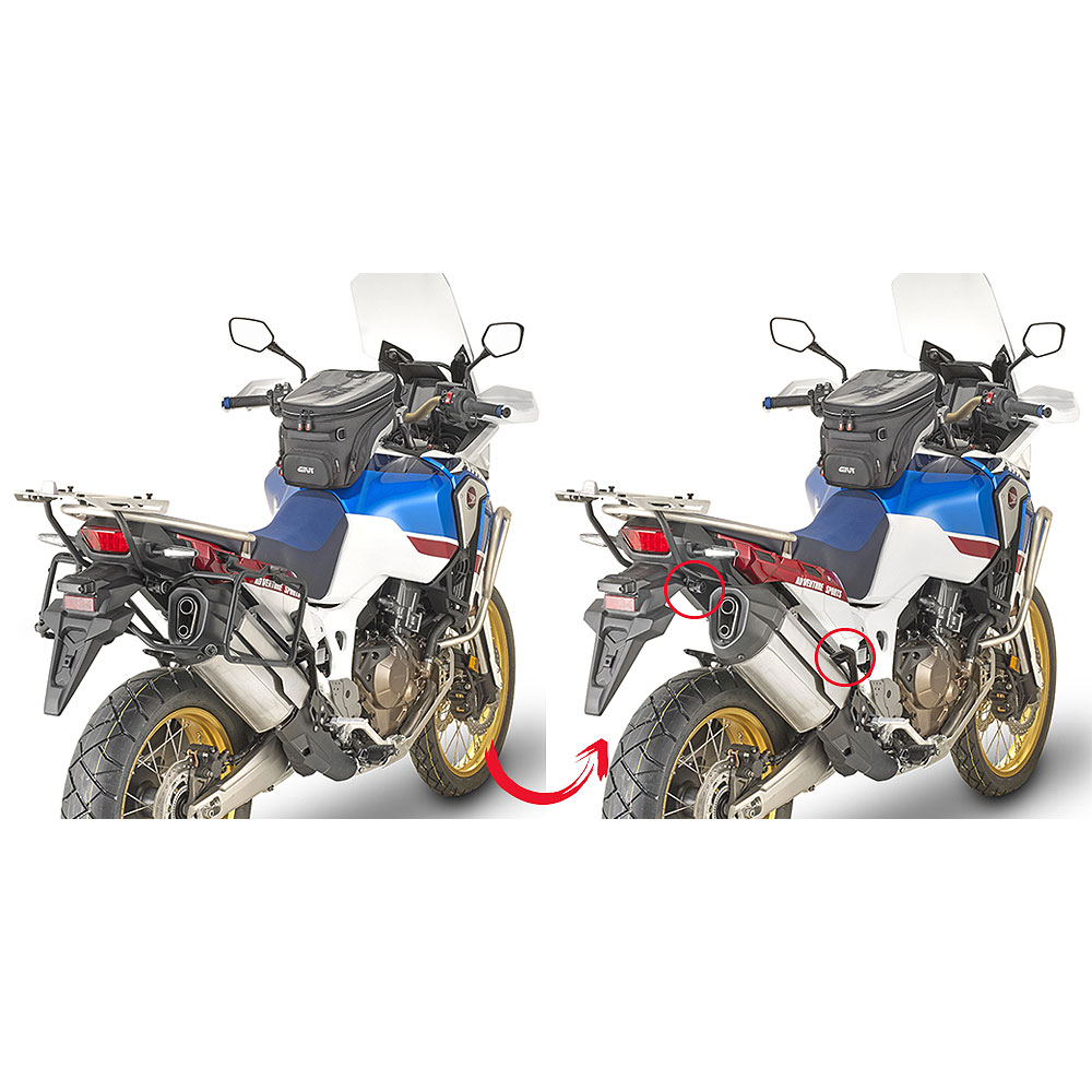 bcd5ec1d-d993-41a2-8a9d-ccc21c88bedb Nosač bočnih kofera GIVI Honda CRF 1000 L Africa Twin (18-19) PLR1161